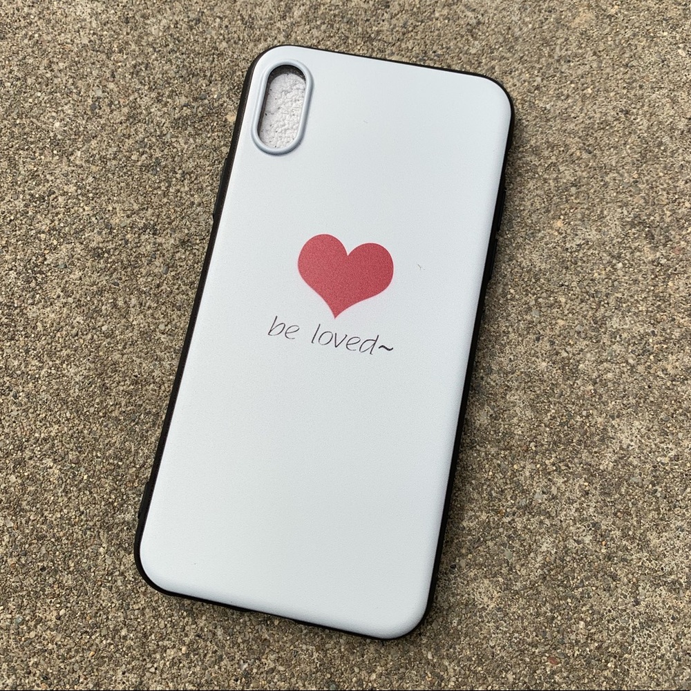 iPhone XR/Max/XS/7/8/+❤️be loved heart phone Case - Picture 2 of 5